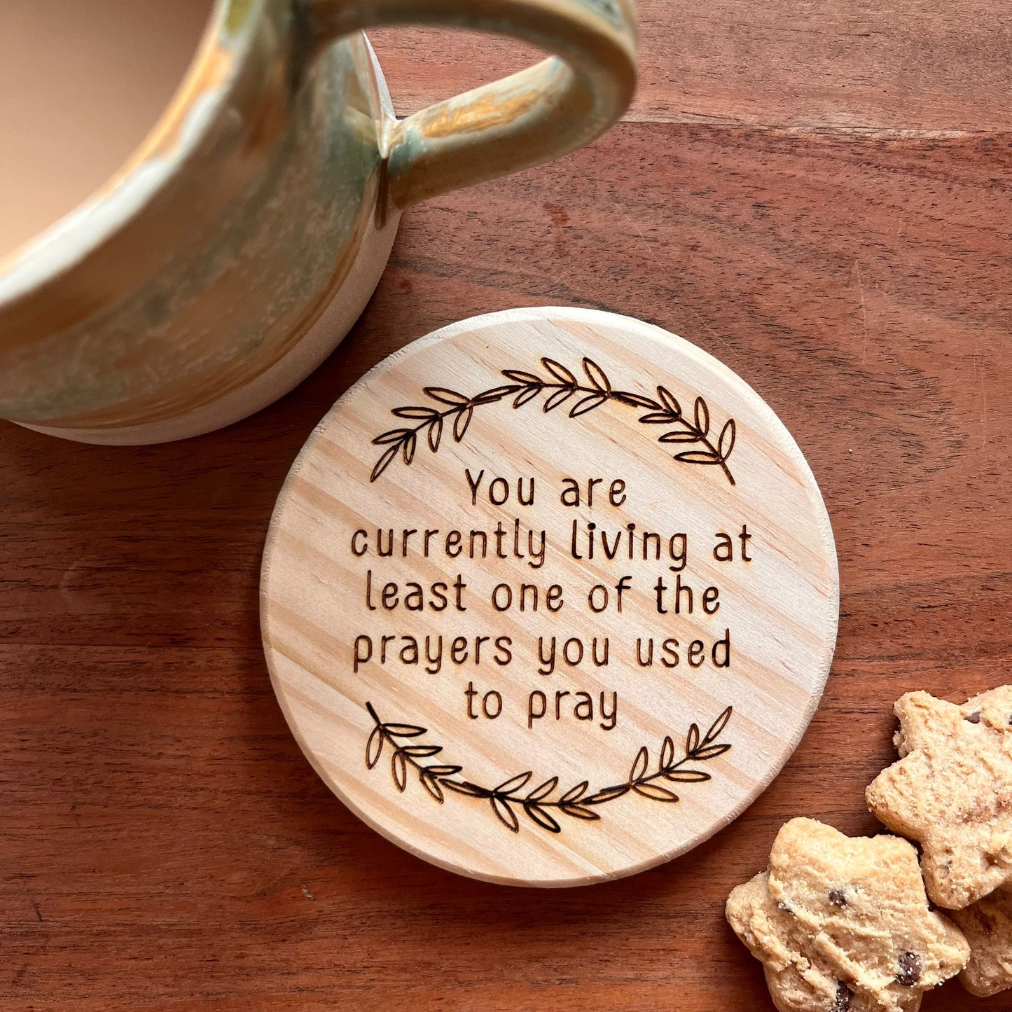 'Encourage' set of 4 coasters