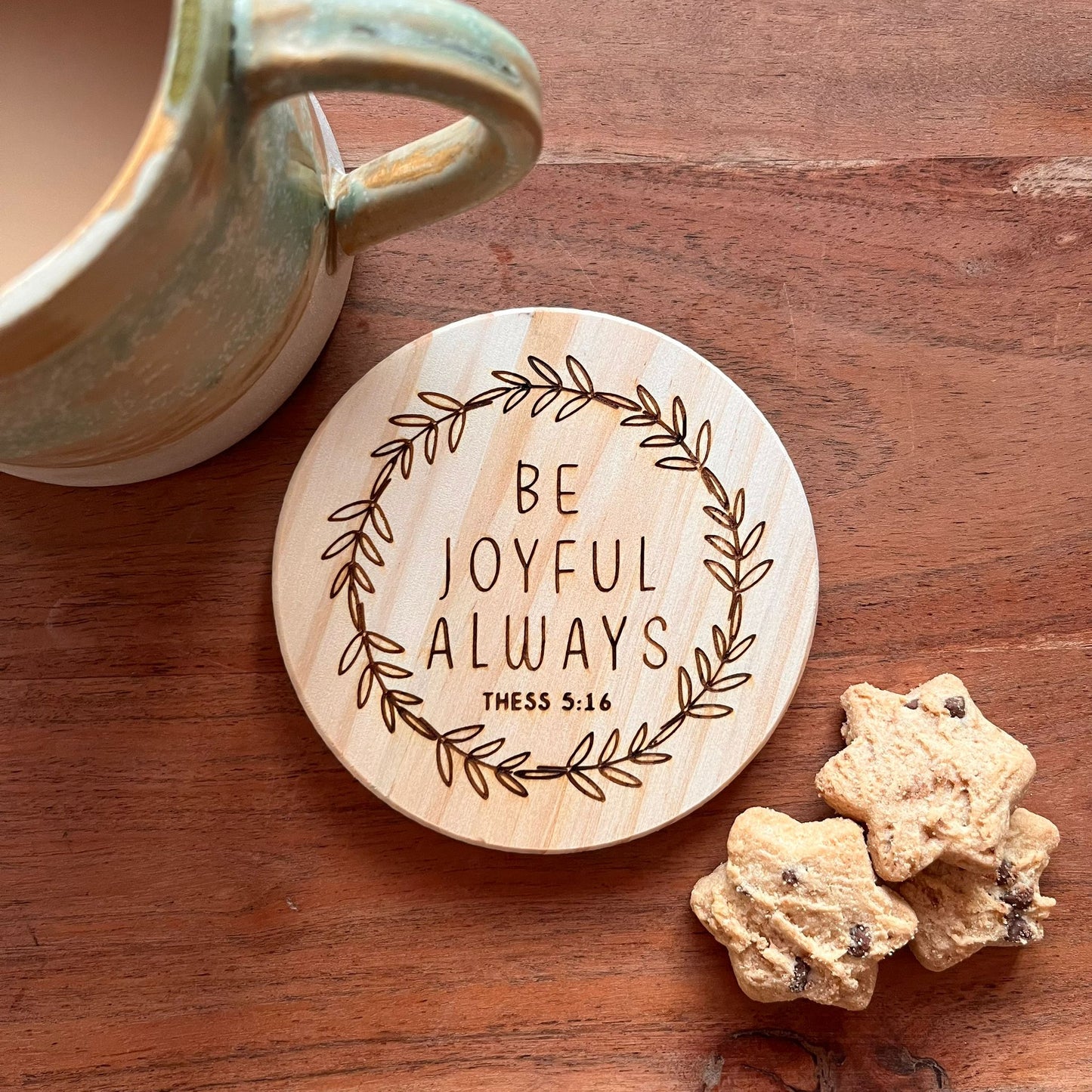 'Encourage' set of 4 coasters