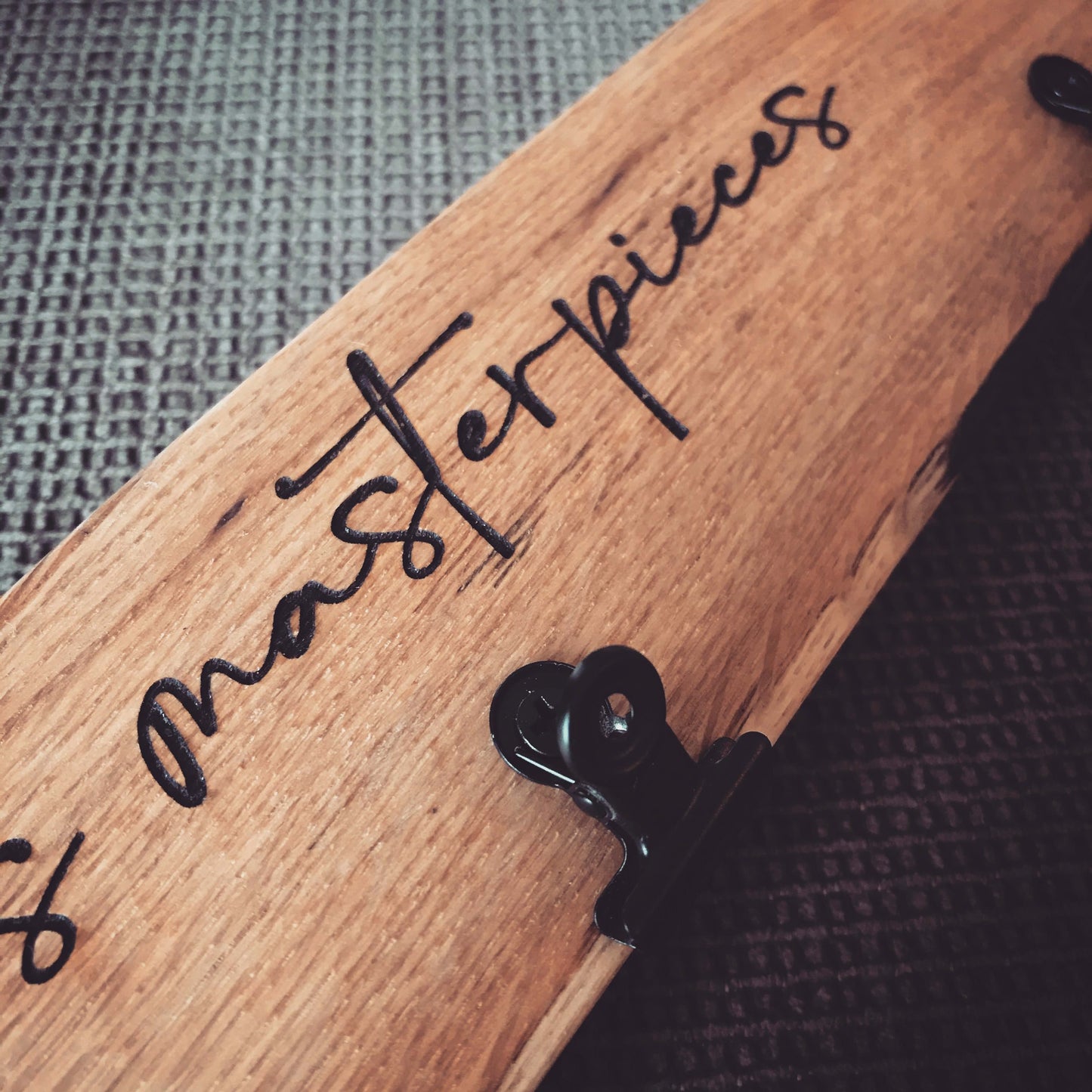 'Masterpieces stave' creative presentation